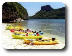 Kayak Angthong National Park