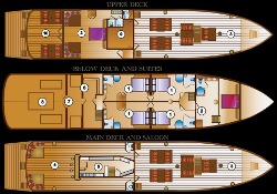 Siam Junks layout