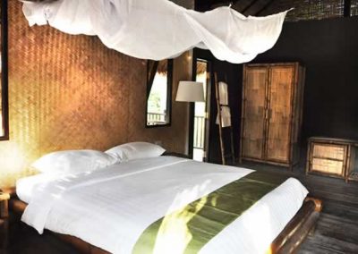 Bamboo Cottage interior - Wareerak Hot Spring Resort