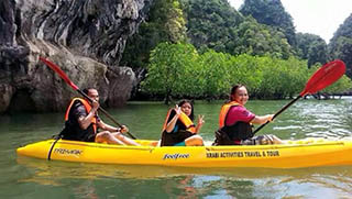 Kayaking in Krabi