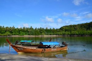 Koh Tarutao - Longtail boats