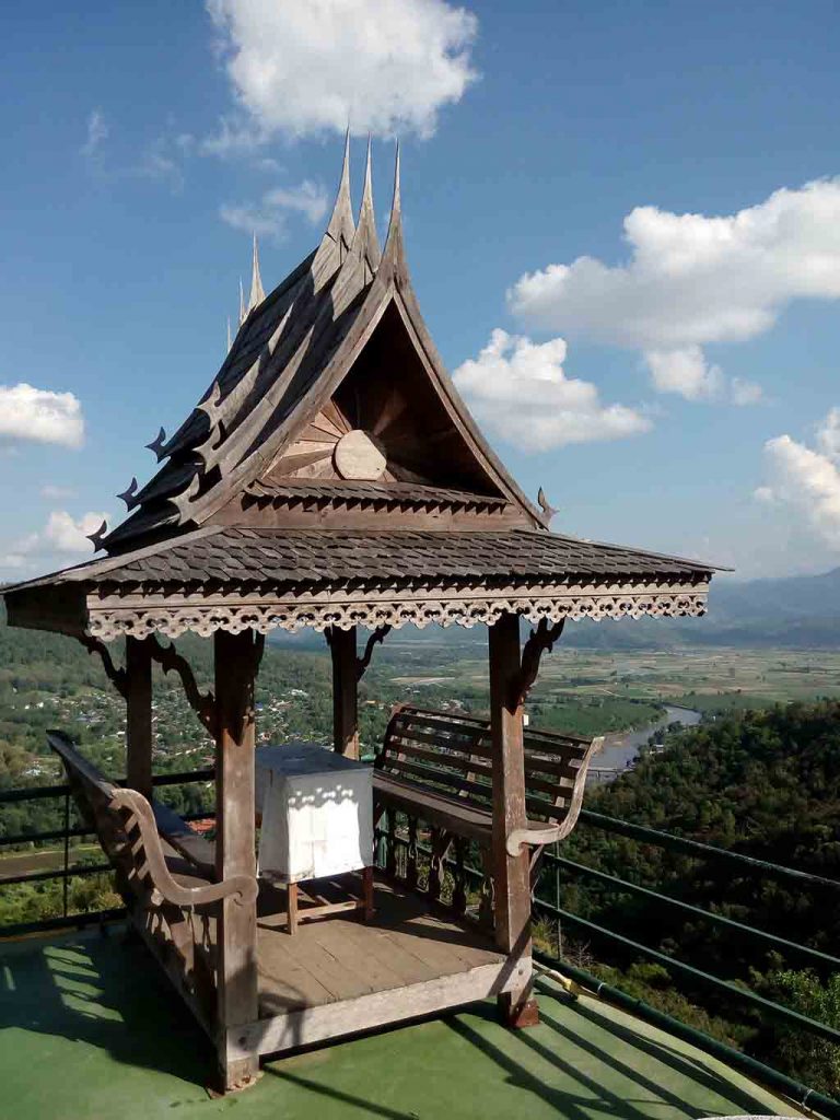 chiang mai, mae ai - wat thaton pavillion