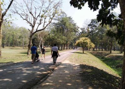 Si Satchanalai, historical park- walkway