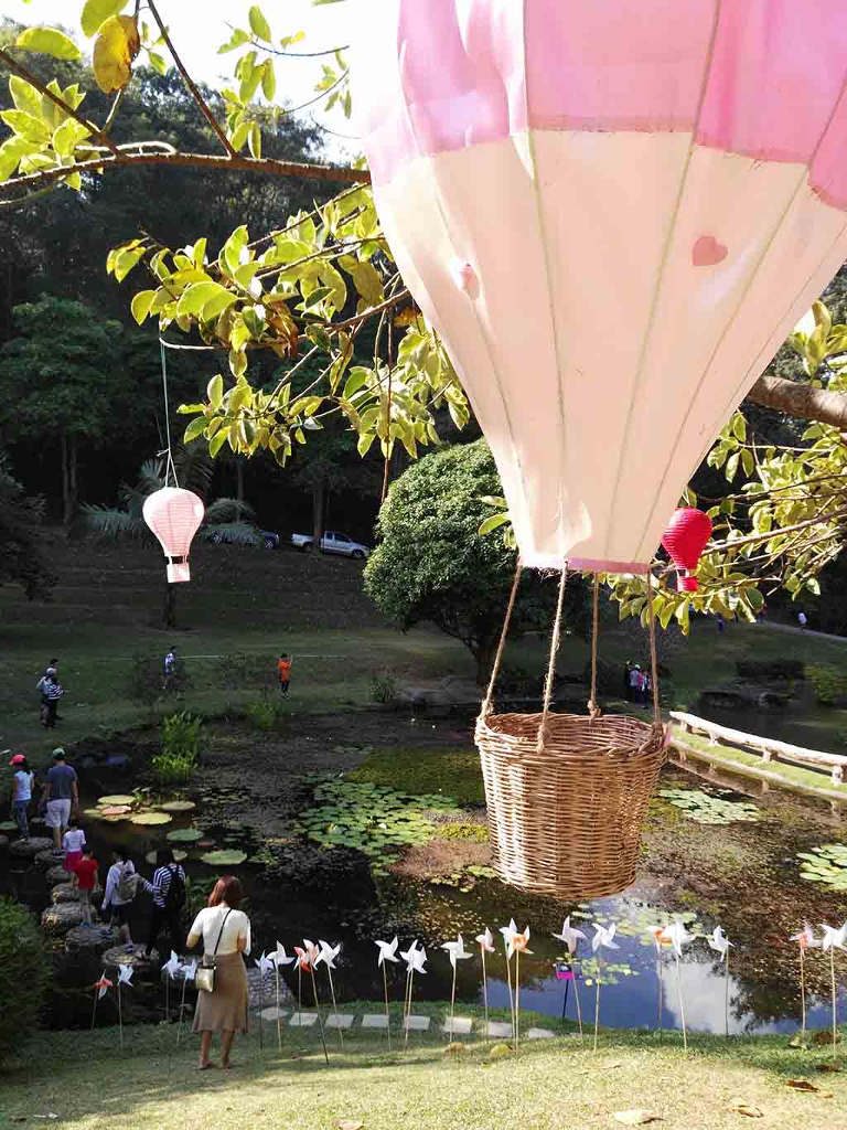 chiang mai, queen sirikit botanic garden - garden lake