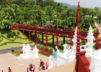 chiang mai, royal flora ratchaphruek - bridge