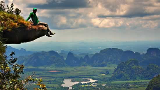 Falaise de Khao Khanap - Symbole de Krabi, Thaïlande
